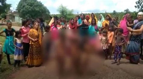 nude indian teens|Madhya Pradesh: Minor girls paraded naked in India rain ritual